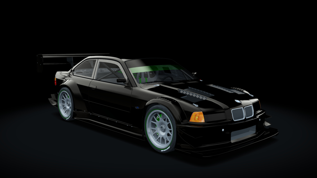 BMW 320 V8 JUDD, skin Black