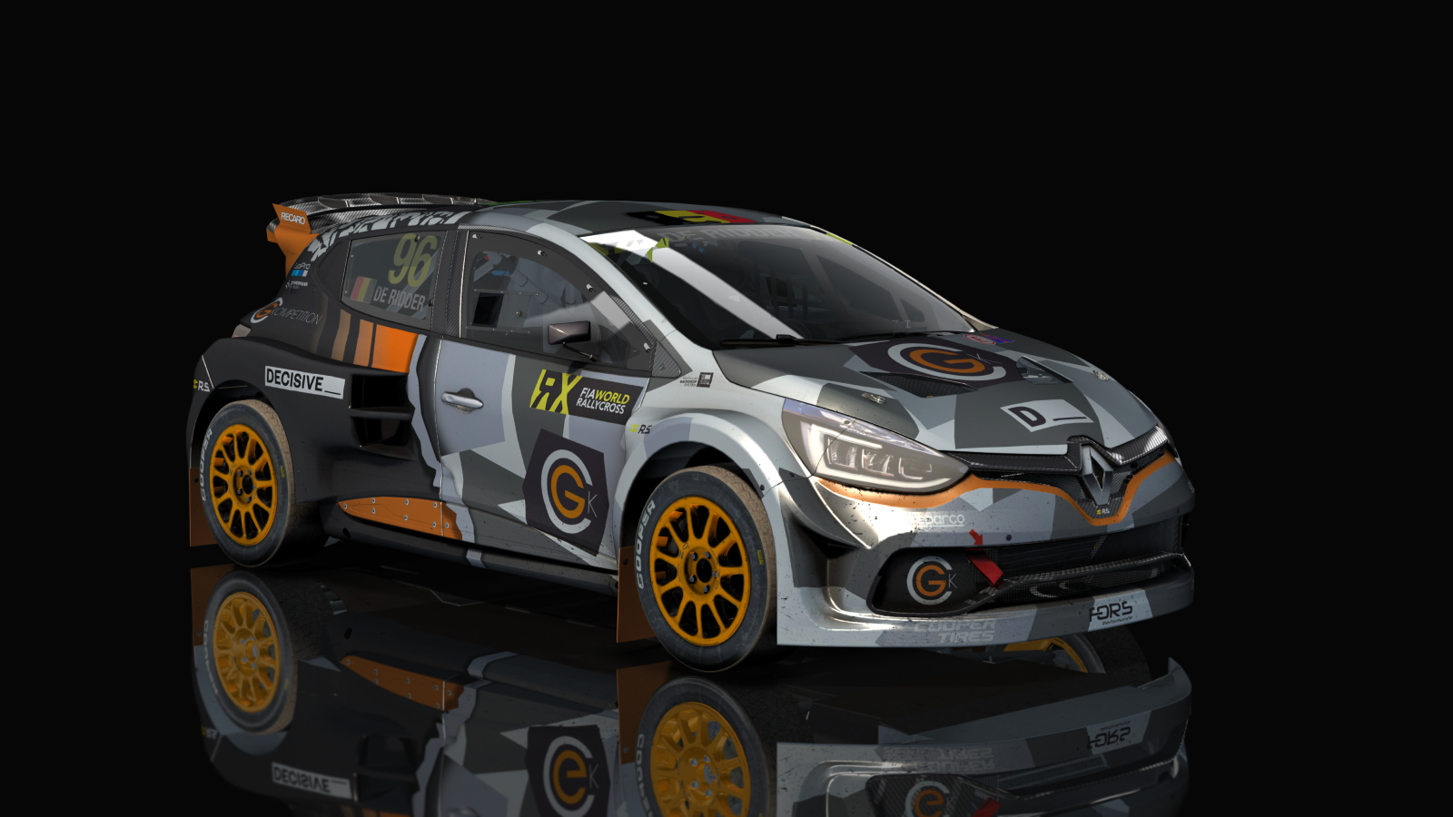 RallyCross Renault Clio RS, skin 96