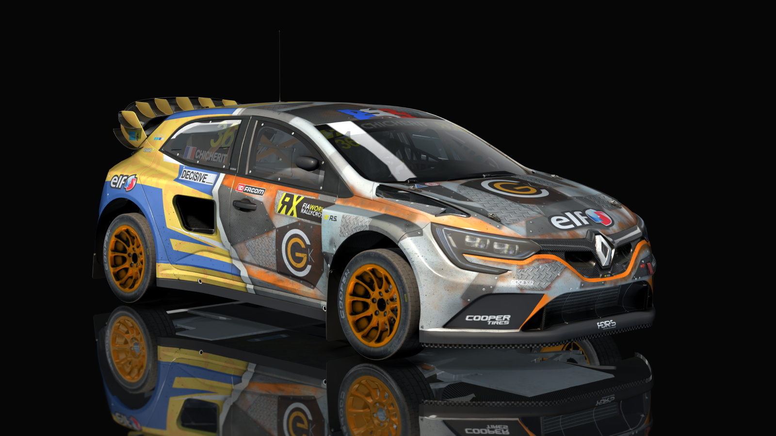 RallyCross Renault Megane RS, skin 36