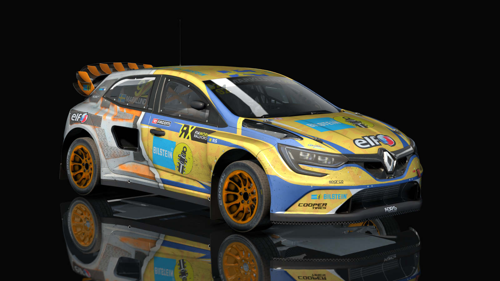 RallyCross Renault Megane RS, skin 92