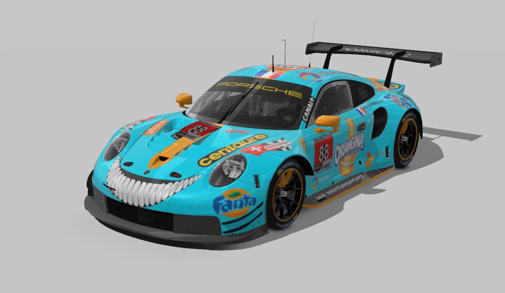 GTLM Porsche 911 RSR GTE IMSA (AC-Friends), skin 88_Florian_Vauzelle