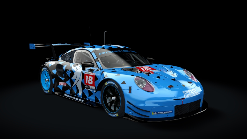 GTLM Porsche 911 RSR GTE IMSA (AC-Friends), skin sra_18_lloydremy