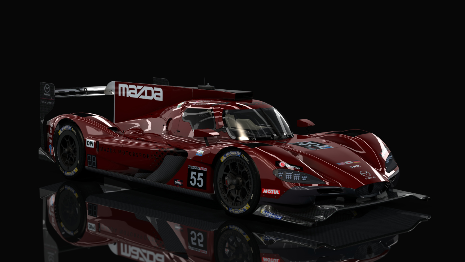 DPi Mazda RT24-P DPi(AC-Friends), skin #55 Team Joest 2020