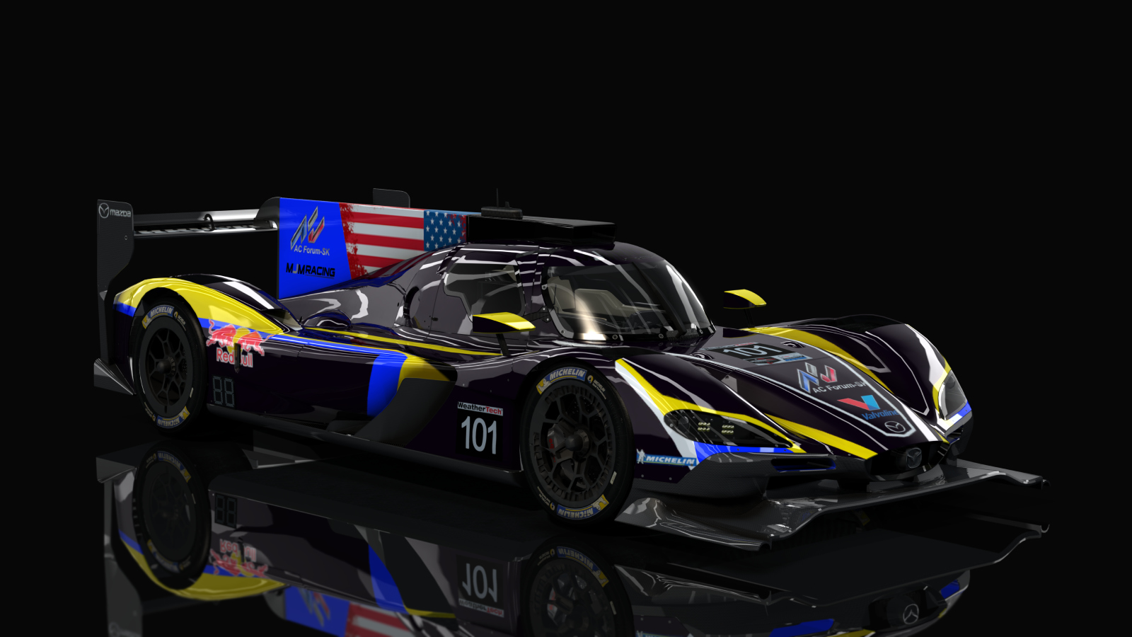 DPi Mazda RT24-P DPi(AC-Friends), skin mjm_imsa_101