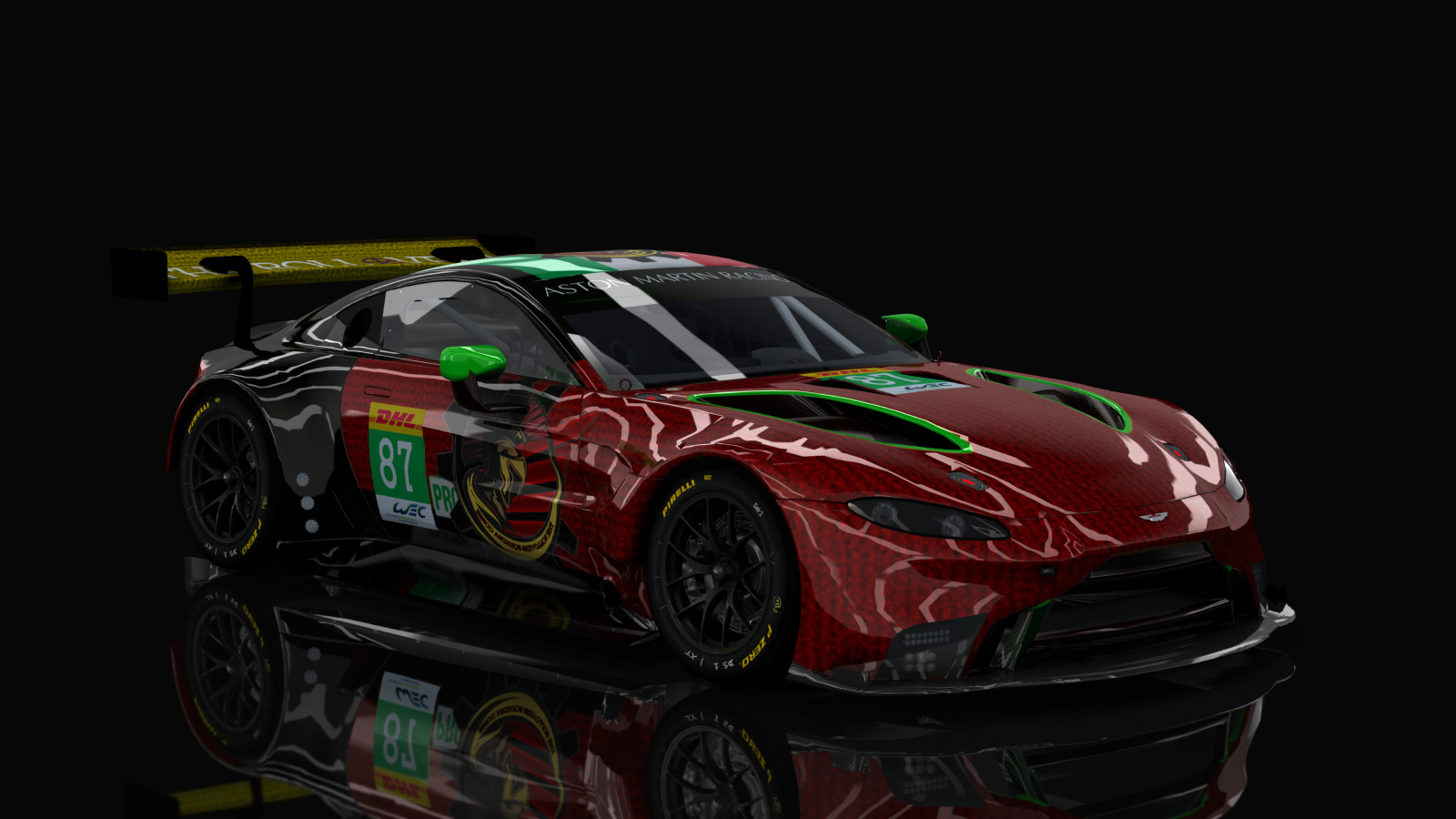 GTLM Aston Martin Vantage GTE (AC-Friends), skin 87_Ragusa