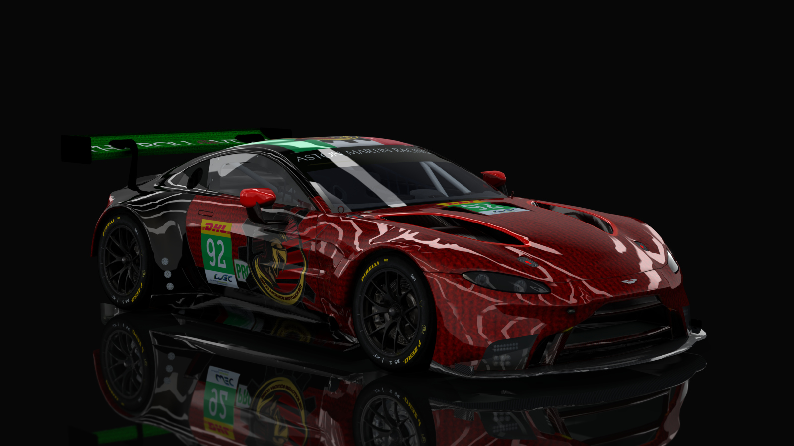 GTLM Aston Martin Vantage GTE (AC-Friends), skin 92_Papocchia