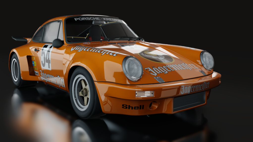 ACL GTR Porsche RSR 74, skin 04_Jaegermeister_Kremer