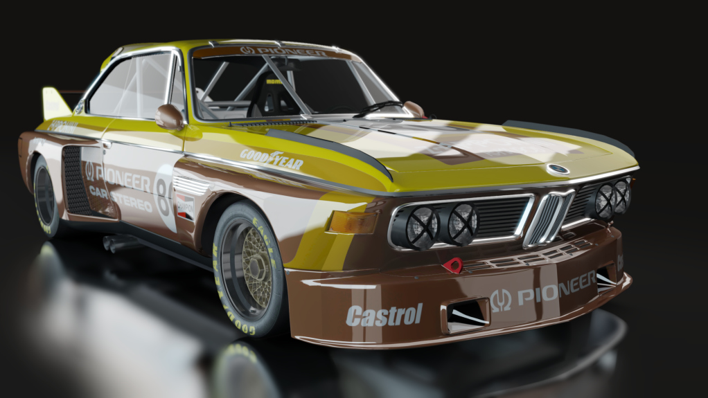 BMW CSL 3.0 BOP, skin pioneer