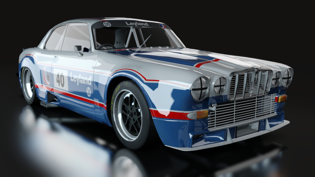 ACL GTR Jaguar Broadspeed XJ12C, skin 00_broadblue4K