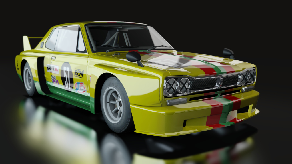 ACL GTR Nissan GT-R 2000 - bop, skin 57New