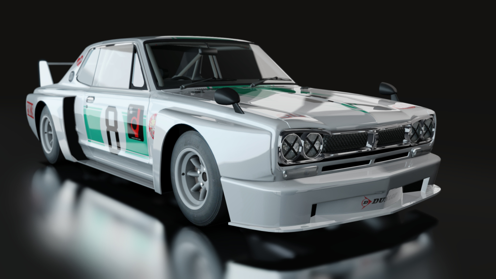 ACL GTR Nissan GT-R 2000 - bop, skin 8New