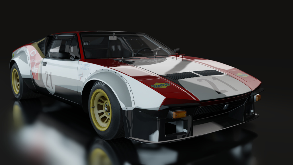 ACL GTR Detomaso Pantera Gr4, skin 21_white