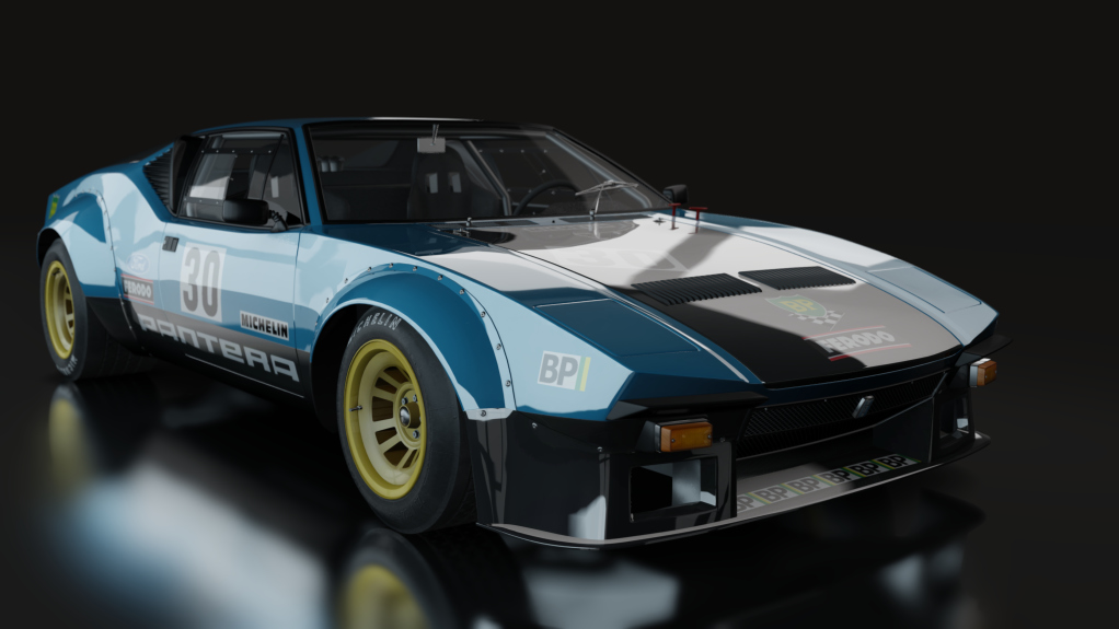 ACL GTR Detomaso Pantera Gr4, skin 30_blue