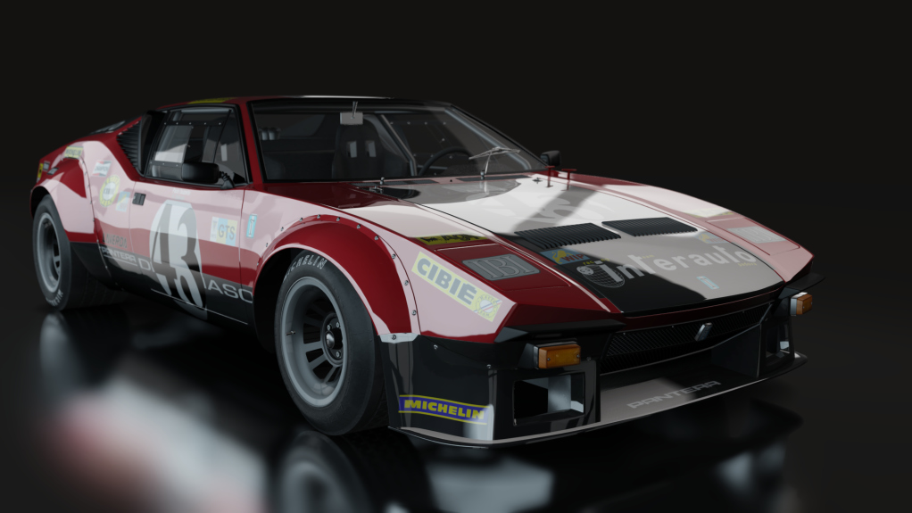 ACL GTR Detomaso Pantera Gr4, skin 43_red