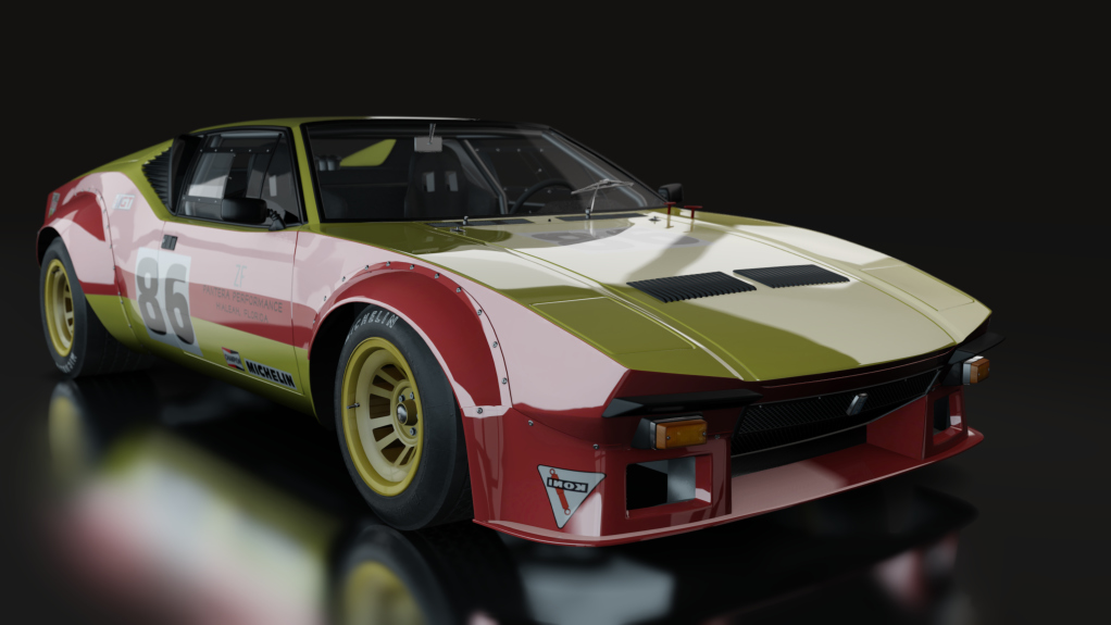 ACL GTR Detomaso Pantera Gr4, skin 86_yellow