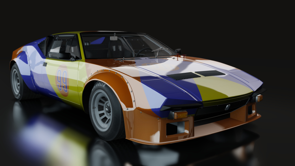 ACL GTR Detomaso Pantera Gr4, skin 99_orange