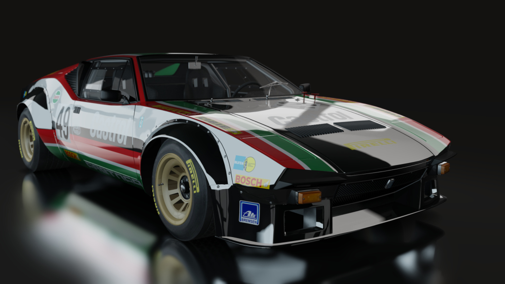 ACL GTR Detomaso Pantera Gr4, skin Castrol_49_black