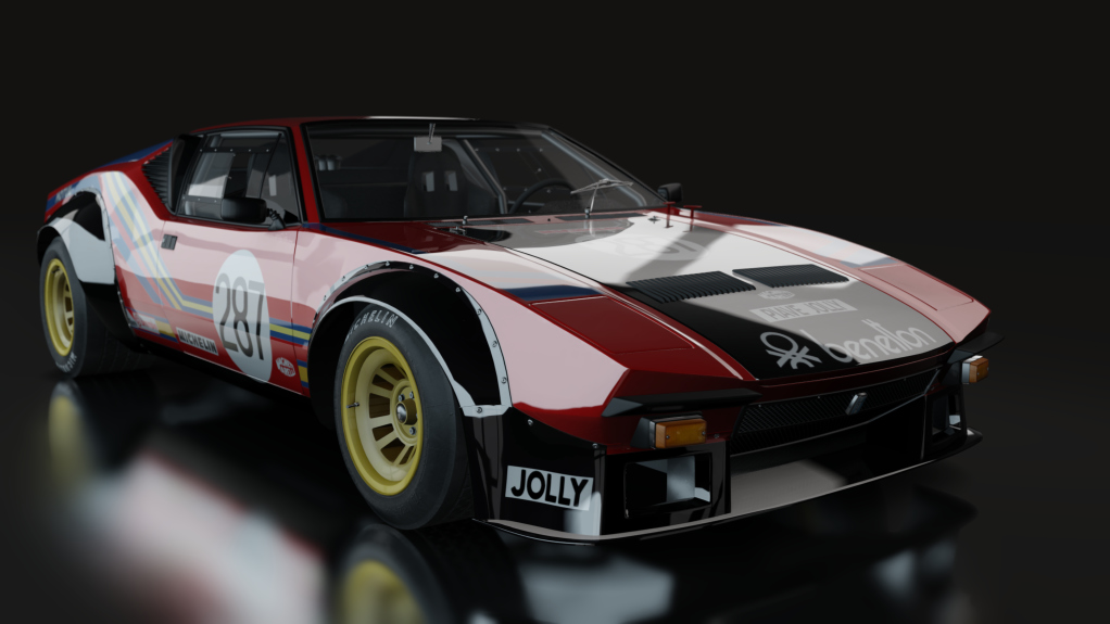 Detomaso Pantera Gr4 BOP, skin 287_red