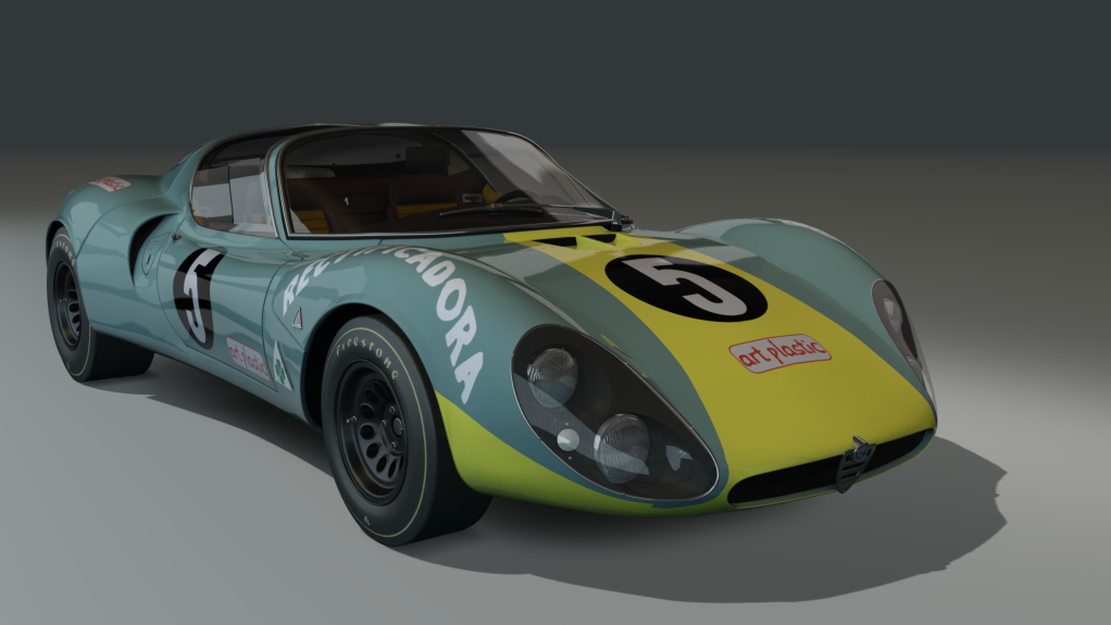 ACL GTC Alfa Romeo 33 Corsa Stradale, skin green_5