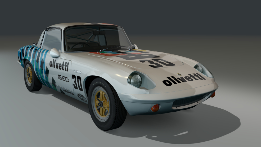 ACL GTC Lotus Elan 26R, skin olivetti