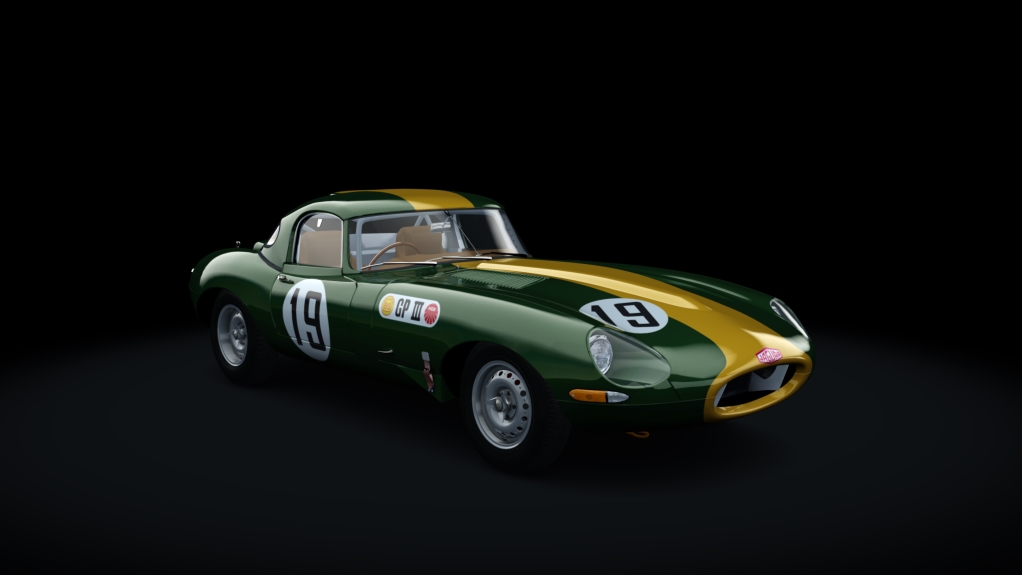 ACL GTC Jaguar E-type Lightweight BOP, skin 00_Japan_GP_1966_4k