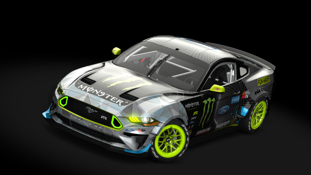 #  2021 ACDFR Ford Mustang RTR FD, skin vaughn_gittin_jr_2k