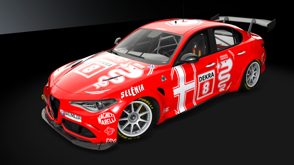 Alfa Romeo Giulia GT4 v0.3, skin 02_alfa_romeo