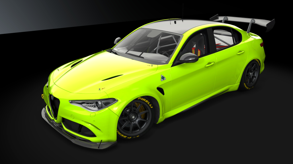 Alfa Romeo Giulia GT4 v0.3, skin green_02