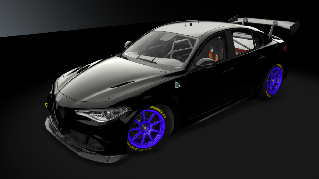 Alfa Romeo Giulia GT4 v0.3, skin nero