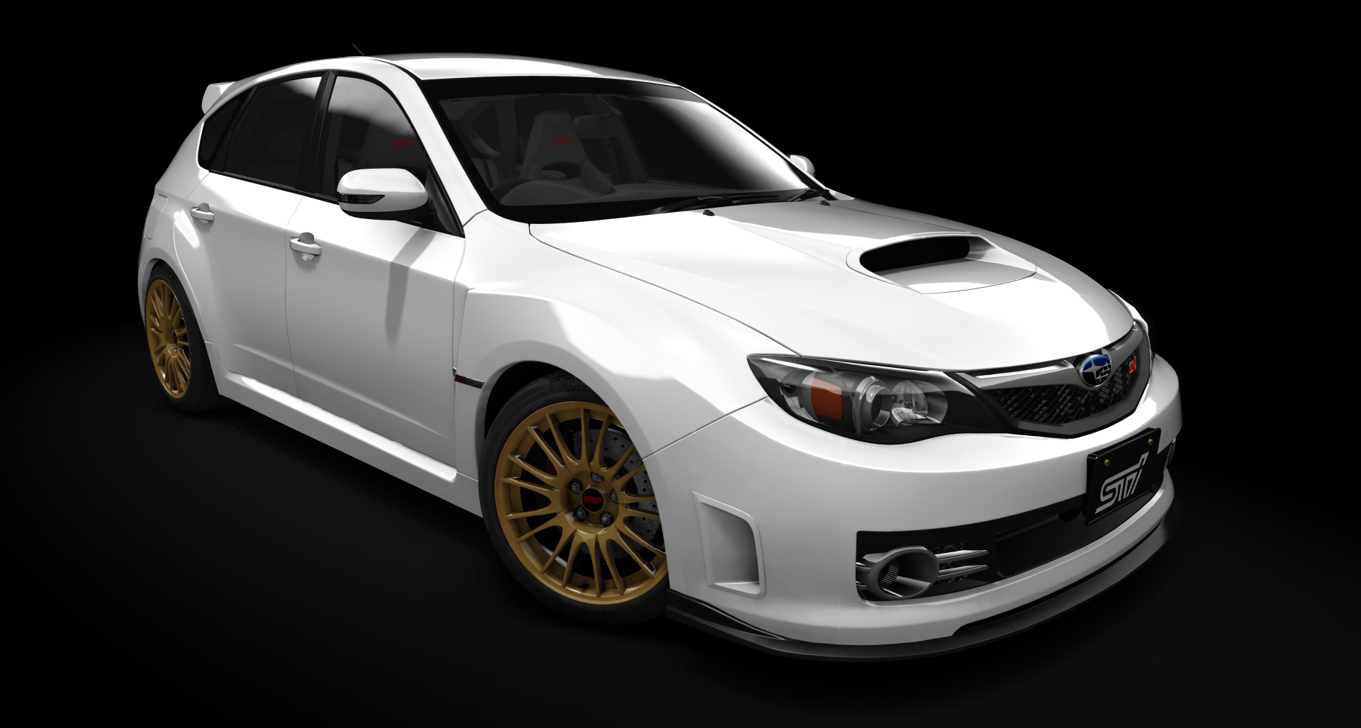 Subaru Impreza WRX STi [GRB], skin satin_white