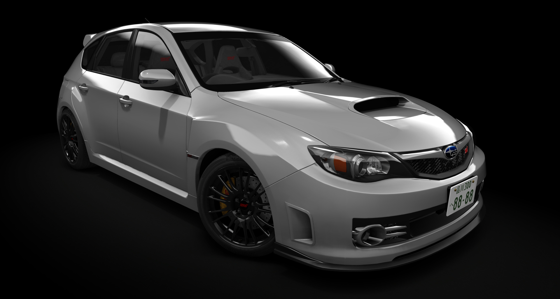 Subaru Impreza WRX STi [GRB], skin sebring_silver