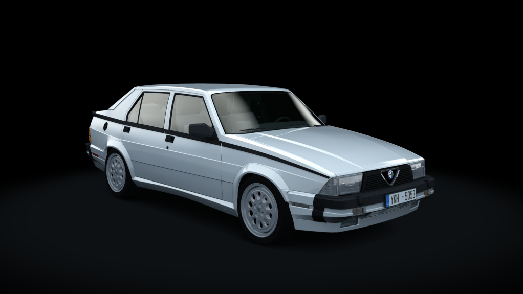 Alfa Romeo 75 / Milano, skin white