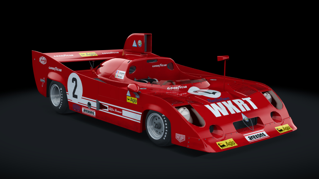 Alfa Romeo Tipo 33 TT12 Spyder, skin 2