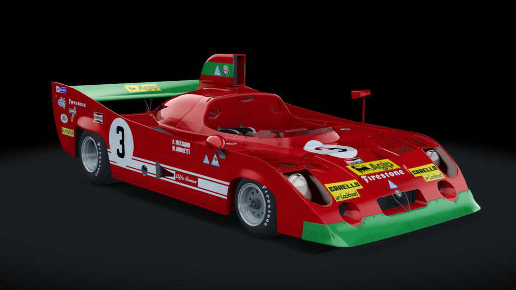 Alfa Romeo Tipo 33 TT12 Spyder, skin 3a