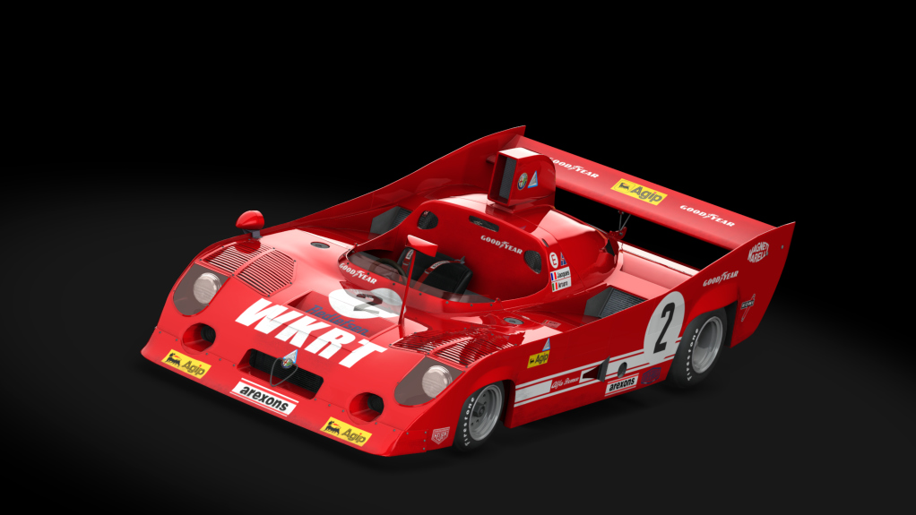 Alfa Romeo Tipo 33 TT12 Spyder Reival, skin 2