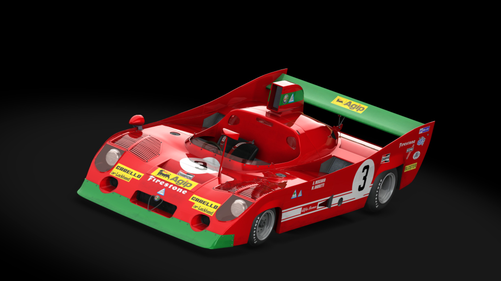 Alfa Romeo Tipo 33 TT12 Spyder Reival, skin 3a