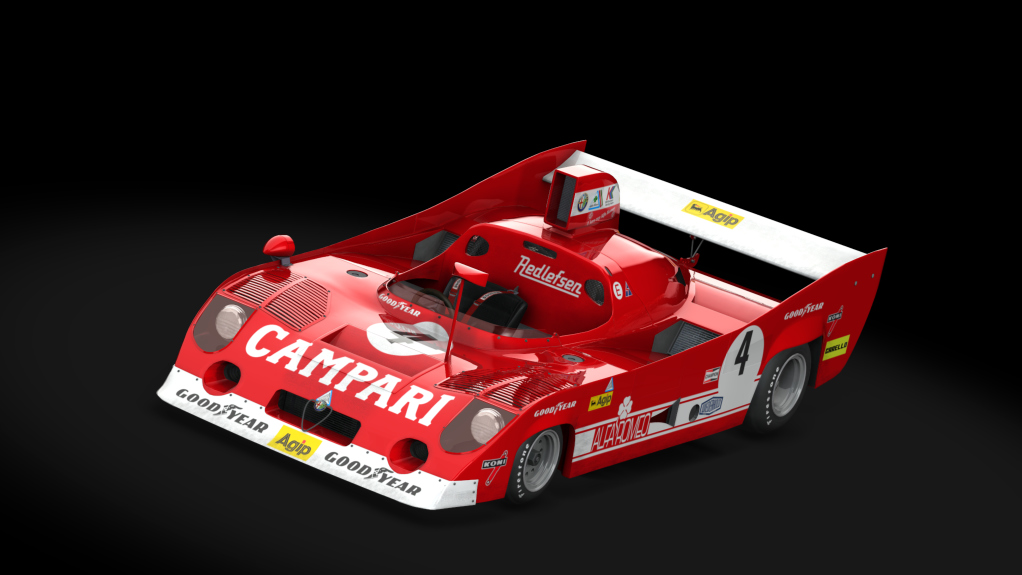 Alfa Romeo Tipo 33 TT12 Spyder Reival, skin 4