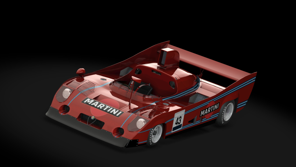 Alfa Romeo Tipo 33 TT12 Spyder Reival, skin 43