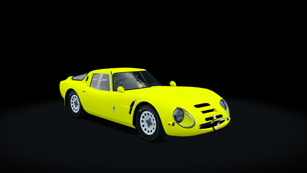 Alfa Romeo Giulia TZ2, skin Giallo