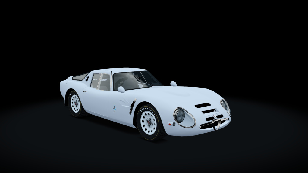 Alfa Romeo Giulia TZ2, skin Grigio_alluminio