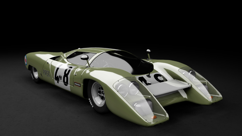 Piper GTR 2.0l, skin 48_le_mans_1969