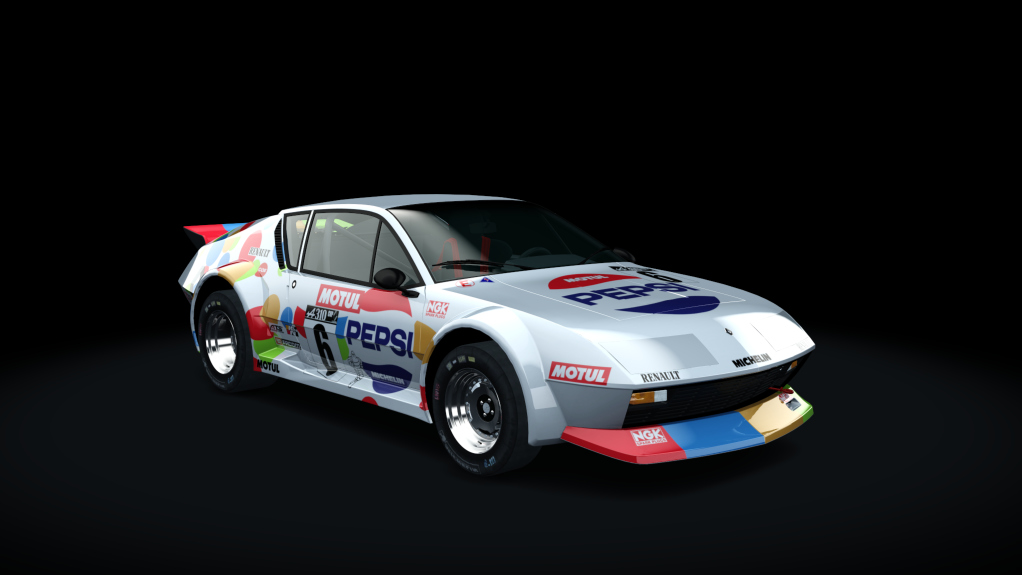 Alpine A310 V6 Groupe V 3.5L, skin A310 CUP 1982_6 Chester Galloway