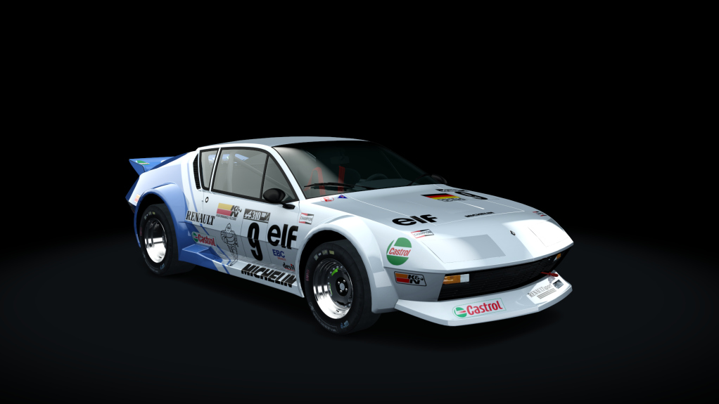 Alpine A310 V6 Groupe V 3.5L, skin A310 CUP 1982_9 Daniela Lehner