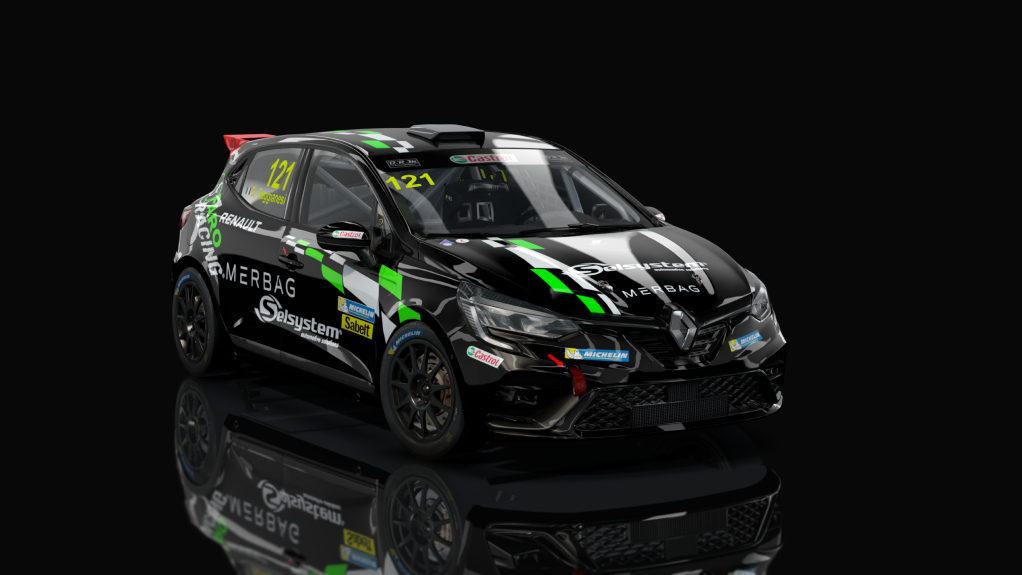 Renault Clio 5 Cup, skin faroracing_121_gaggianesi