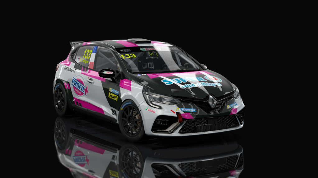 Renault Clio 5 Cup, skin t2cm_133_chaligne