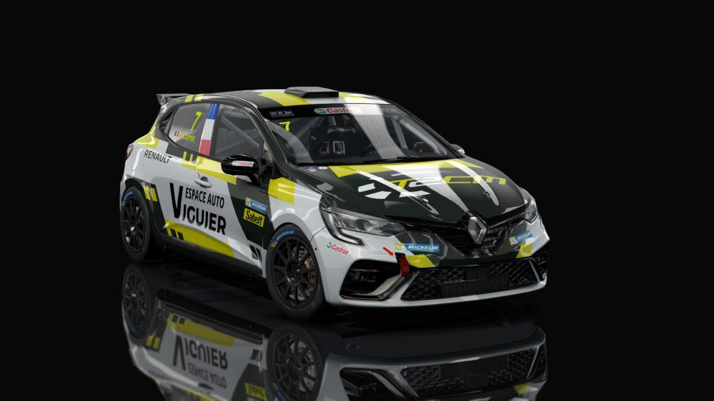 Renault Clio 5 Cup, skin t2cm_7_carrée