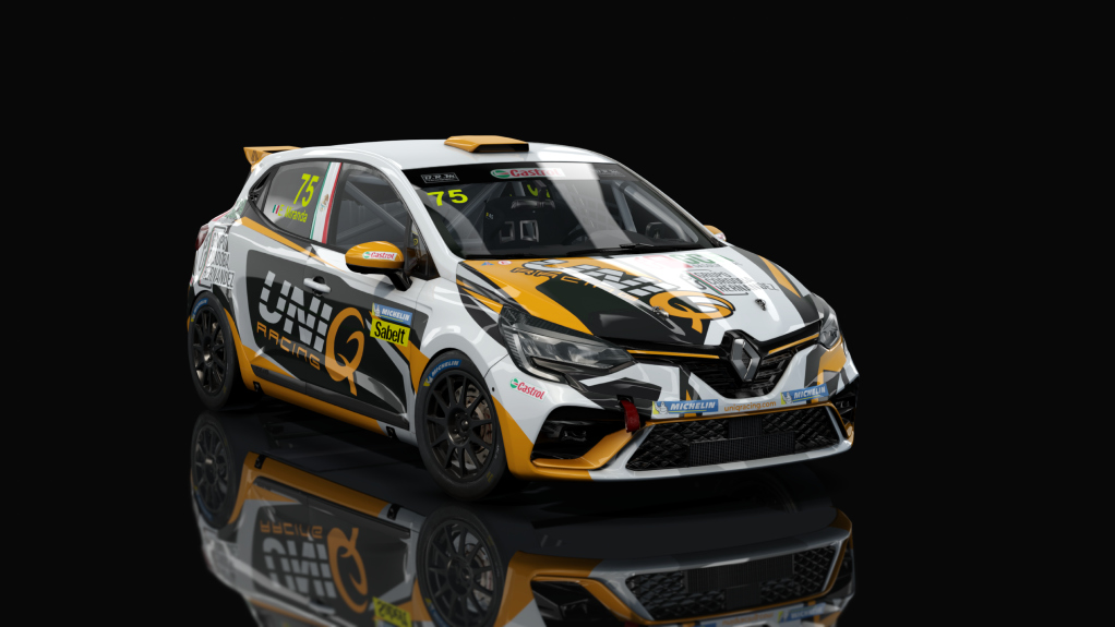 Renault Clio 5 Cup, skin uniqracing_75_miranda