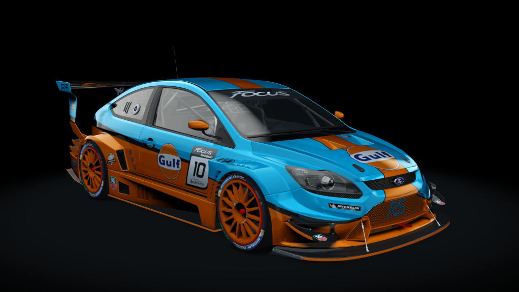 Ford Focus RS MK2 Super CUP, skin 10_Gulf