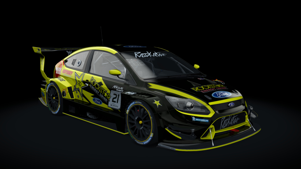 Ford Focus RS MK2 Super CUP, skin 21_Rockstar