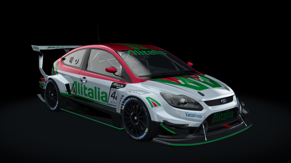 Ford Focus RS MK2 Super CUP, skin 42_Alitalia